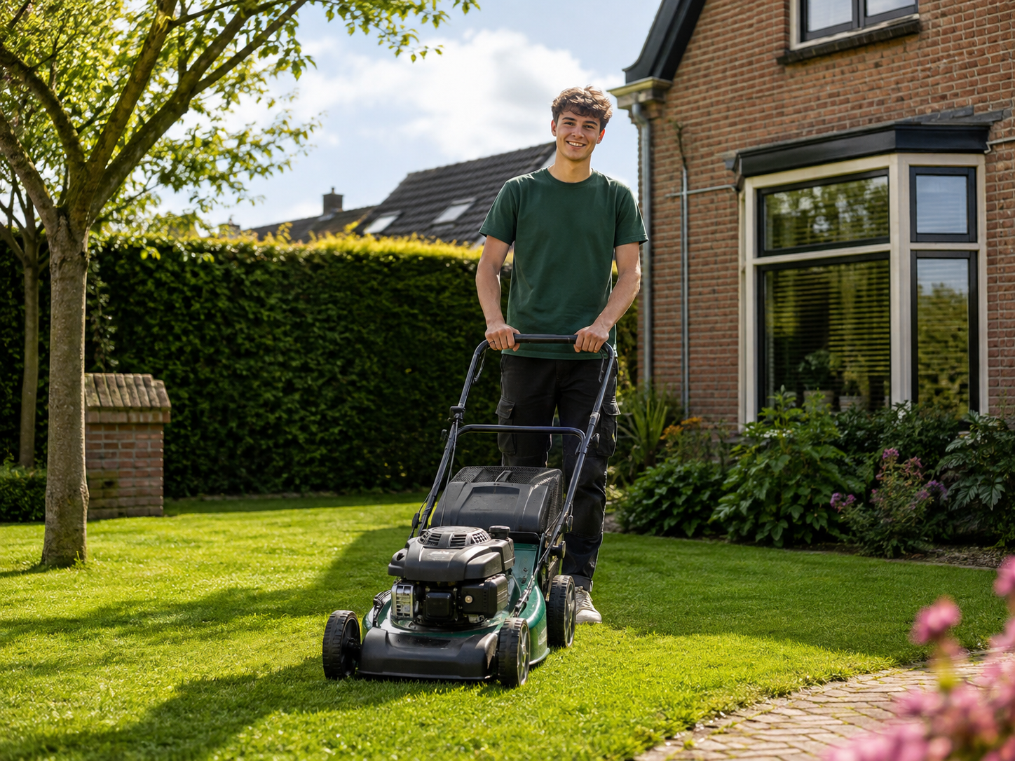 Gras maaien