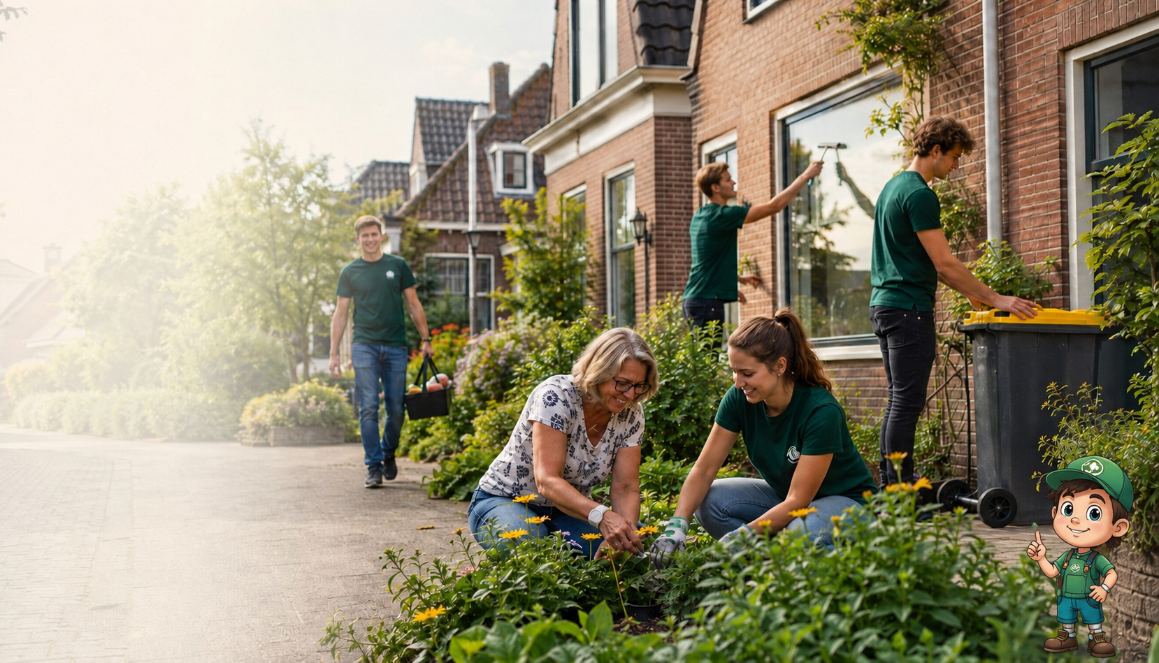 BuddyLokaal: jongeren helpen buurtbewoners met praktische hulp
